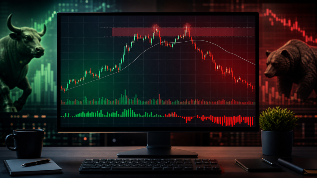 Failed Nifty recovery and weak market breadth visual for 2026-06-10 market recap